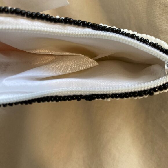 NWT Beaded‎ Coin Purse Small Wallet Canada Skate Bag - Picture 4 of 4